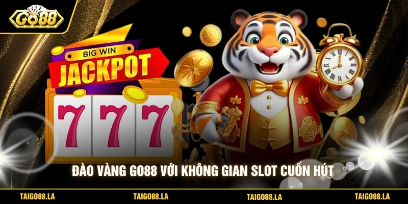 Đào vàng GO88 với không gian slot cuốn hút