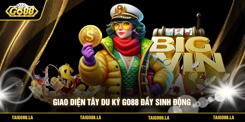 Giao diện Tây Du Ký GO88 đầy sinh động