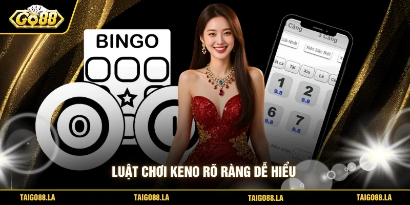 Luật chơi Keno rõ ràng dễ hiểu