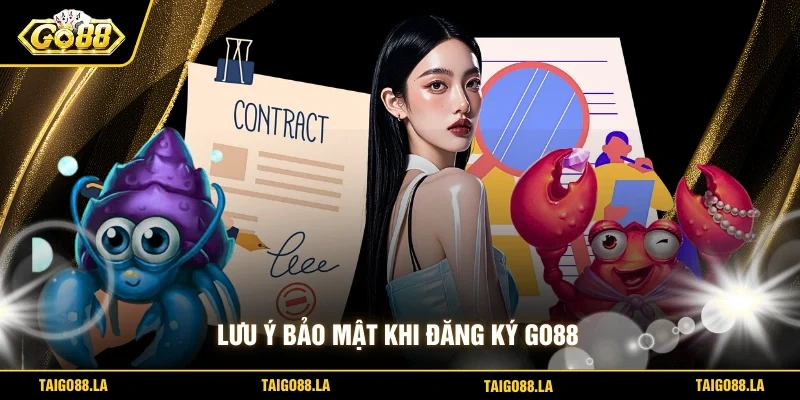 Lưu ý bảo mật khi đăng ký GO88